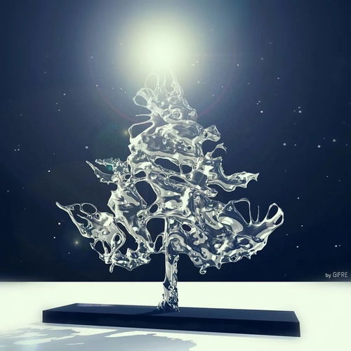 雕塑丨堅(jiān)硬的金屬如水一般墜地