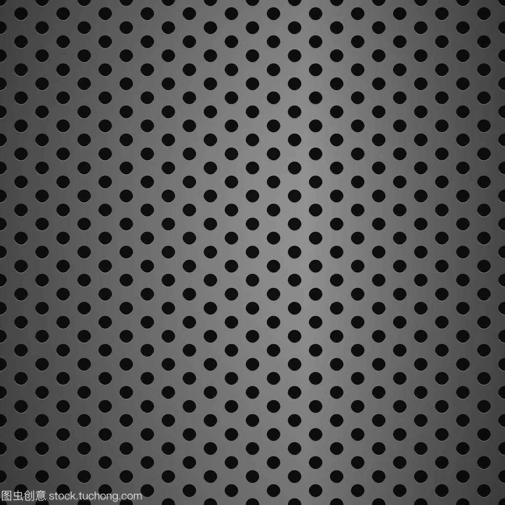 帶孔的金屬網格背景