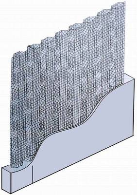 WKS金屬網多功能墻體(中空內模金屬網水泥內隔墻)產品圖片,WKS金屬網多功能墻體(中空內模金屬網水泥內隔墻)產品相冊 - 廈門旺坤順科技 - 九正