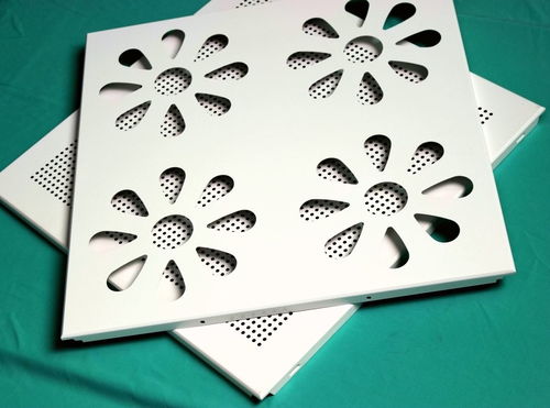 歐佰金屬鋁合金吊頂600 600沖孔吸音鋁扣板