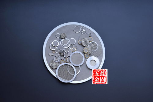 不銹鋼燒結網咖啡過濾片二次分水網包邊過濾網片塑料顆粒造粒機過濾片