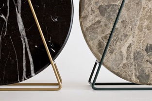 圓形大理石臺燈 融合厚重與輕盈的設計藝術